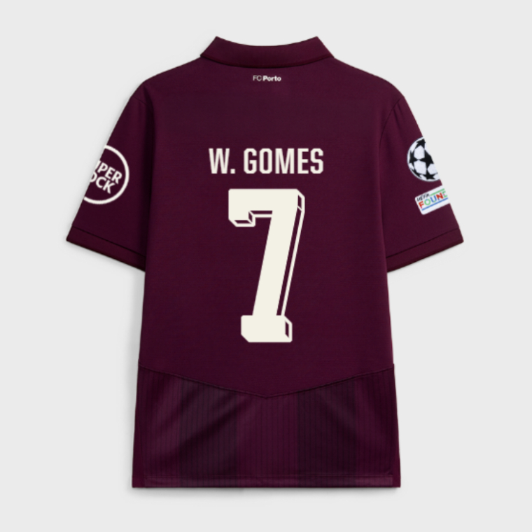 Porto Away W. GOMES 7 Jersey 26-27