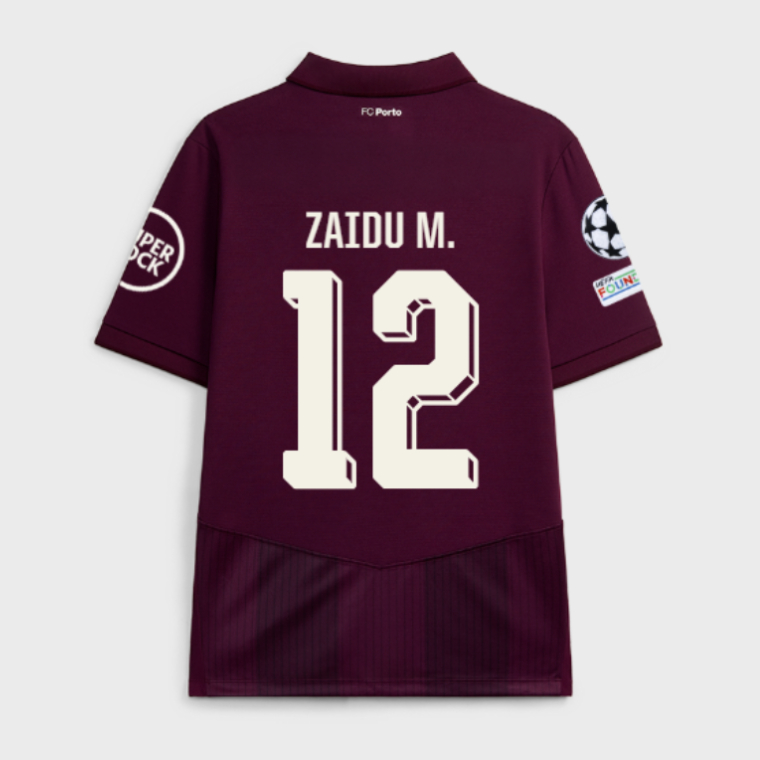 Porto Away ZAIDU M. 12 Jersey 26-27