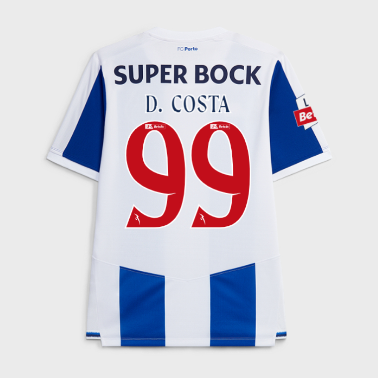 Porto Home D. COSTA 99 Jersey 26-27