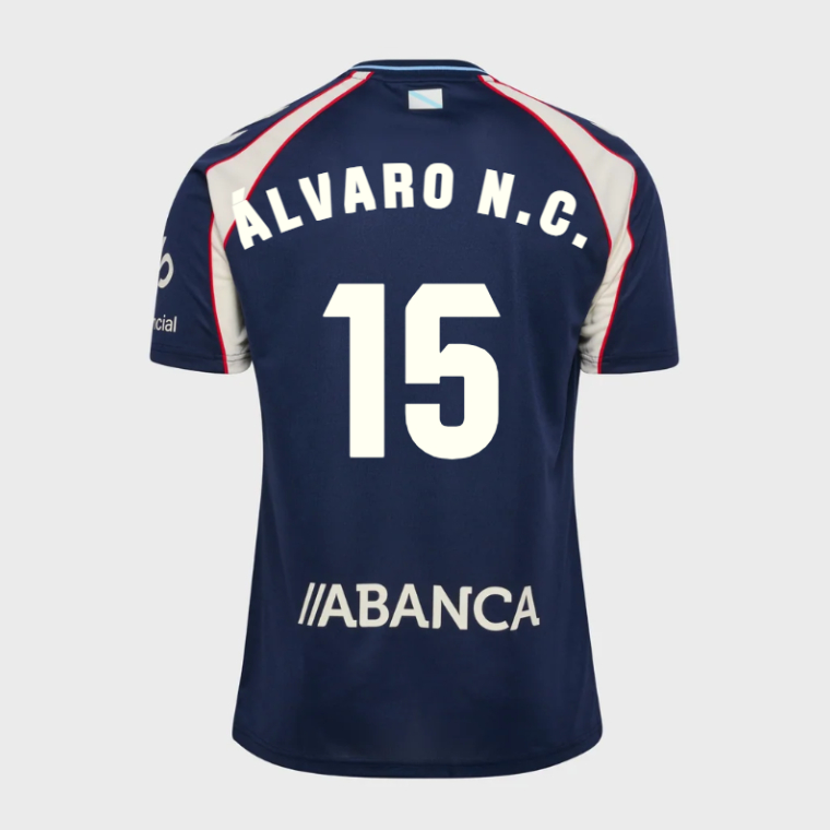 RC Celta Away ÁLVARO N.C. 15 Jersey 26-27