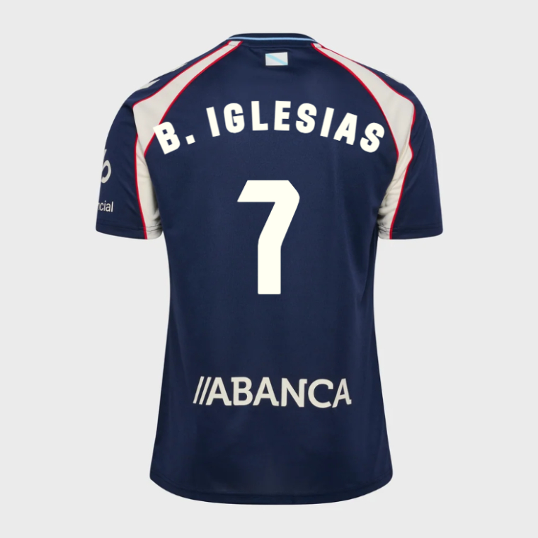 RC Celta Away B. IGLESIAS 7 Jersey 26-27