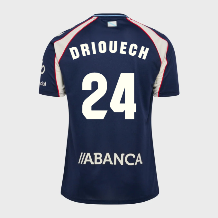 RC Celta Away DRIOUECH 24 Jersey 26-27