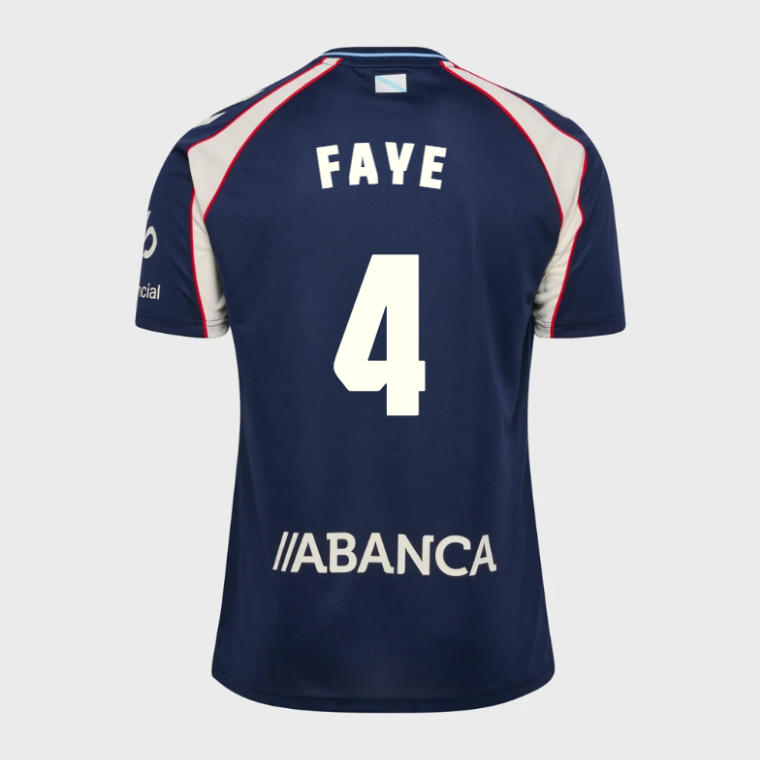 RC Celta Away FAYE 4 Jersey 26-27