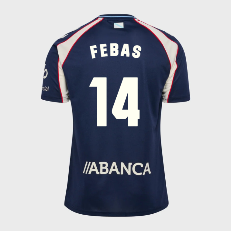 RC Celta Away FEBAS 14 Jersey 26-27