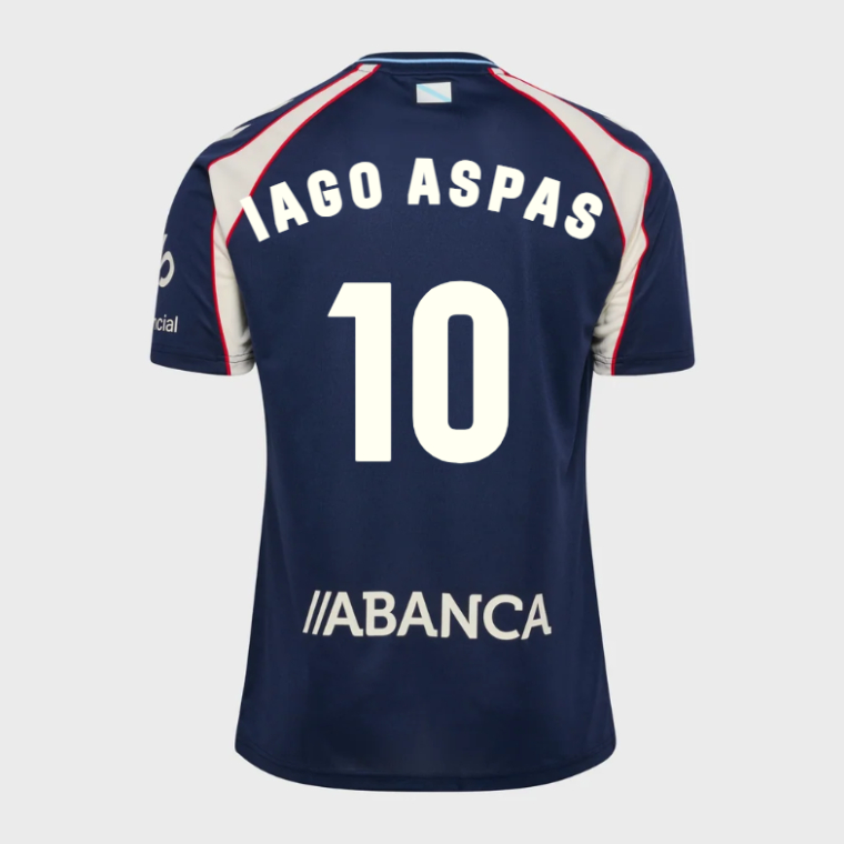 RC Celta Away IAGO ASPAS 10 Jersey 26-27