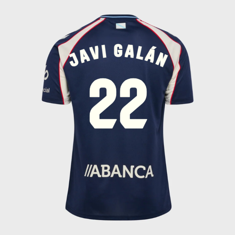 RC Celta Away JAVI GALÁN 22 Jersey 26-27