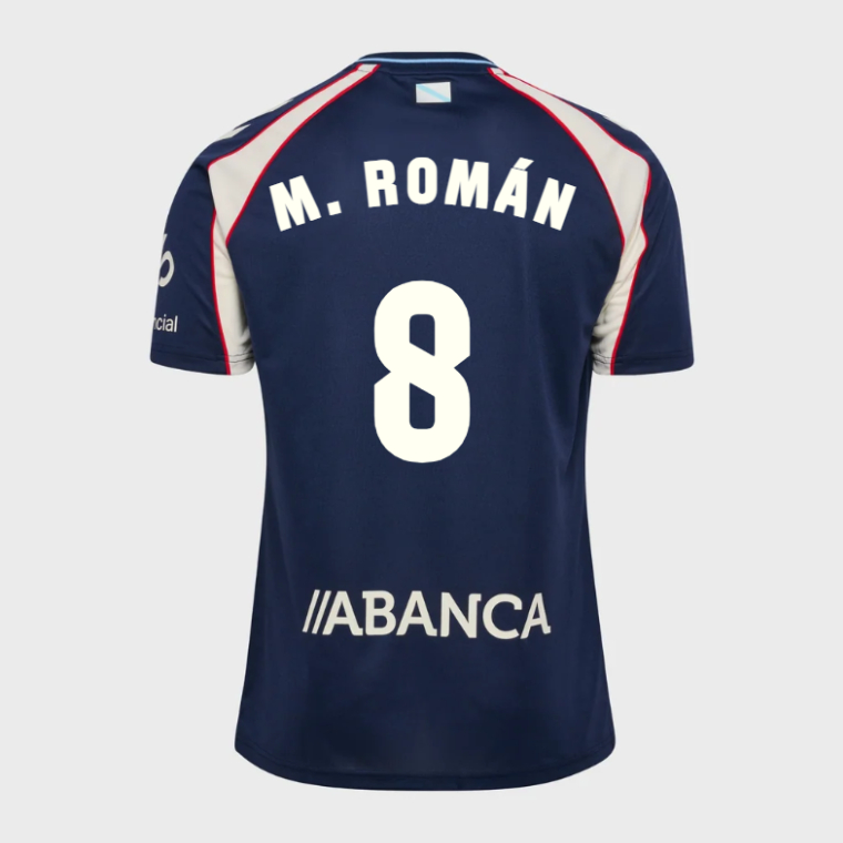 RC Celta Away M. ROMÁN 8 Jersey 26-27