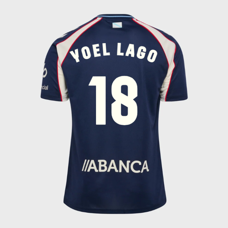 RC Celta Away YOEL LAGO 18 Jersey 26-27