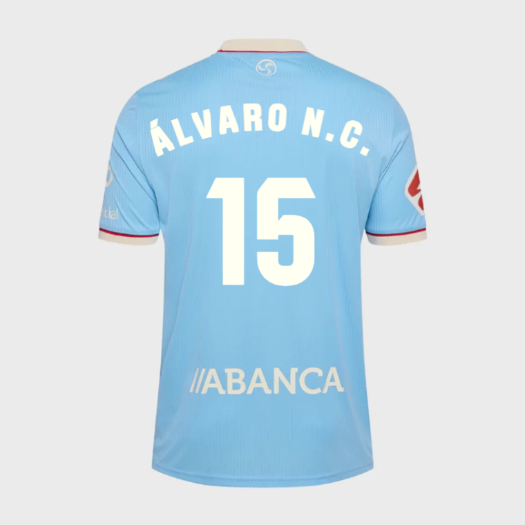 RC Celta Home ÁLVARO N.C. 15 Jersey 26-27