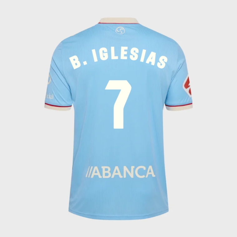 RC Celta Home B. IGLESIAS 7 Jersey 26-27