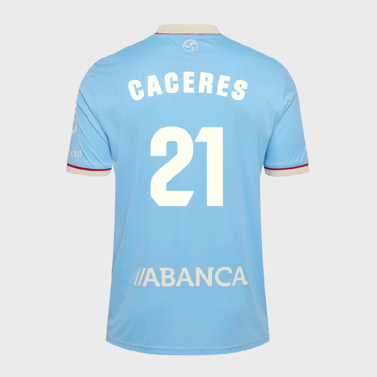 RC Celta Home CACERES 21 Jersey 26-27