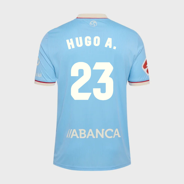 RC Celta Home HUGO A. 23 Jersey 26-27