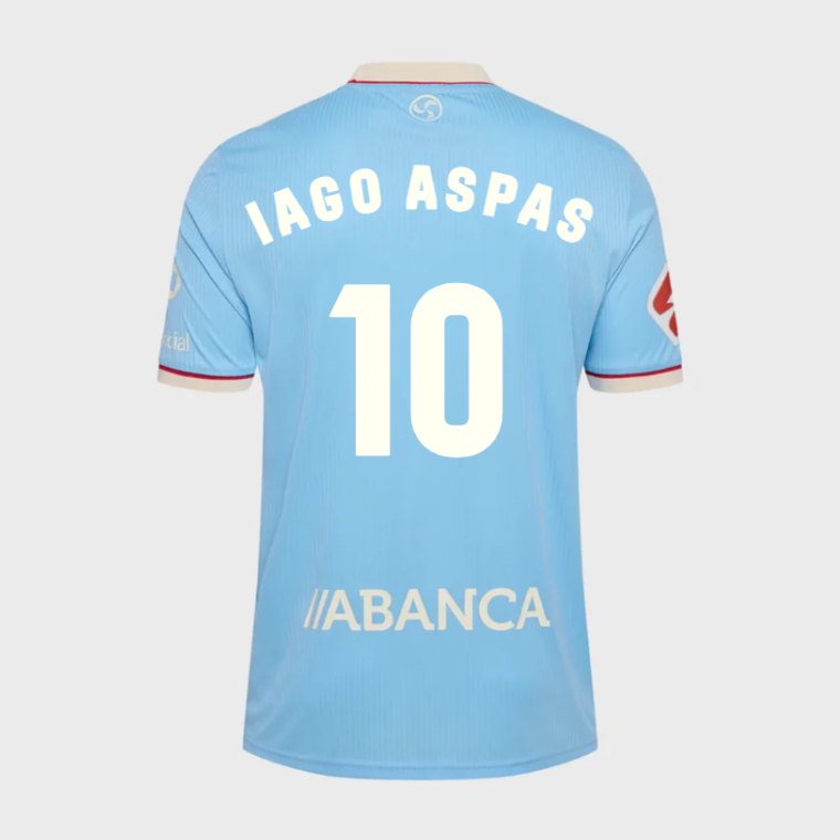 RC Celta Home IAGO ASPAS 10 Jersey 26-27