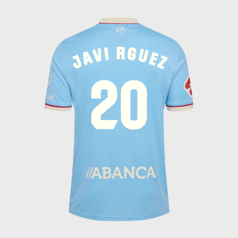 RC Celta Home JAVI RGUEZ 20 Jersey 26-27