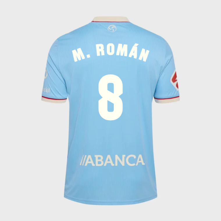 RC Celta Home M. ROMÁN 8 Jersey 26-27