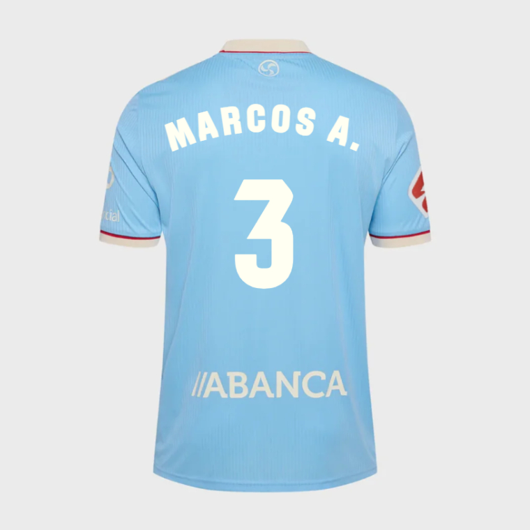 RC Celta Home MARCOS A. 3 Jersey 26-27