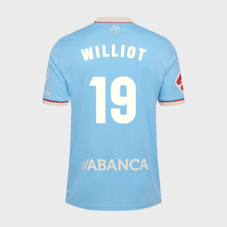 RC Celta Home WILLIOT 19 Jersey 26-27