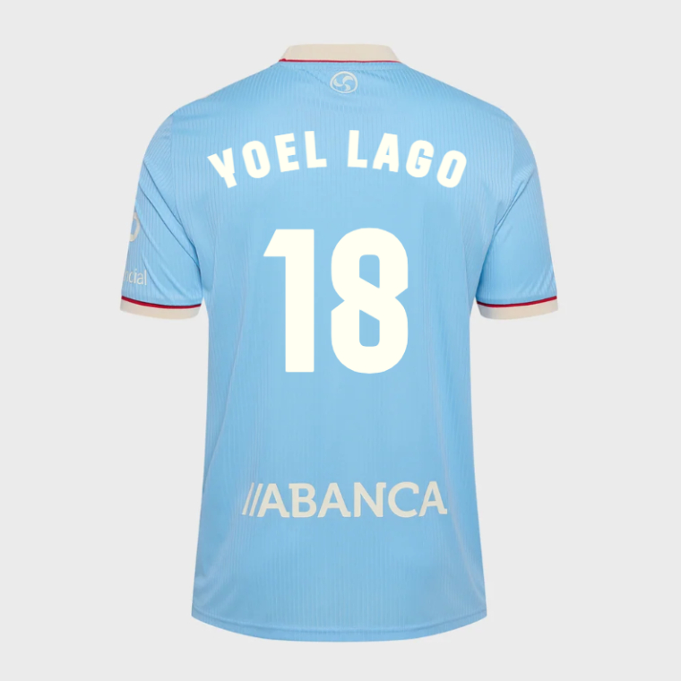 RC Celta Home YOEL LAGO 18 Jersey 26-27