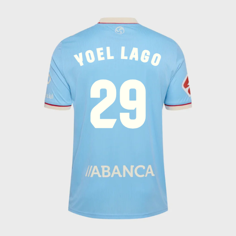 RC Celta Home YOEL LAGO 29 Jersey 26-27