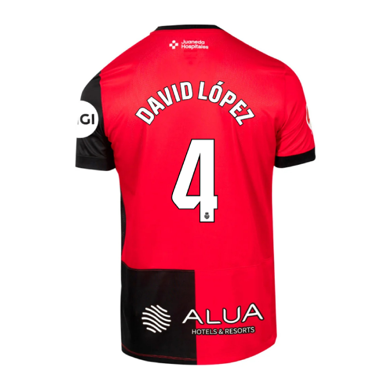 RCD Mallorca Home DAVID LÓPEZ 4 Jersey 26-27
