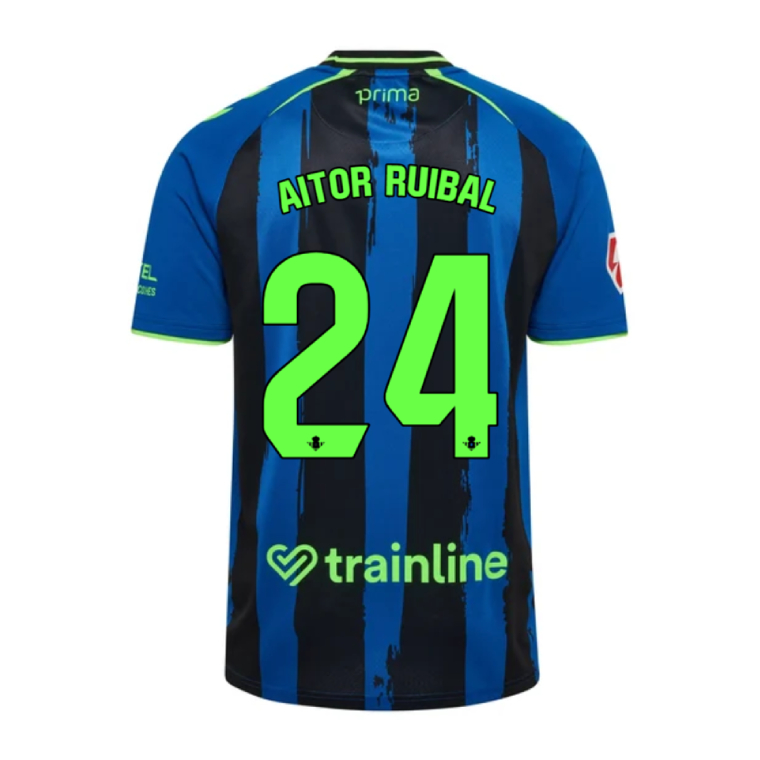 Real Betis Third AITOR RUIBAL 24 Jersey 26-27