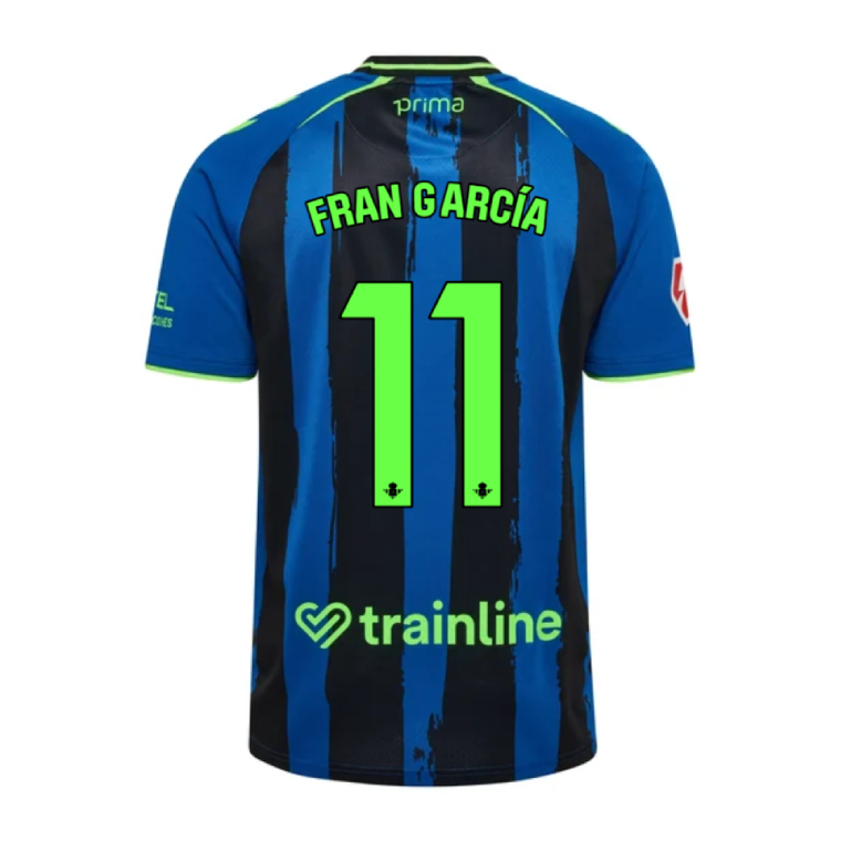 Real Betis Third FRAN GARCÍA 11 Jersey 26-27