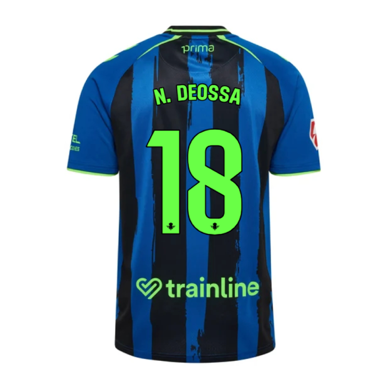 Real Betis Third N. DEOSSA 18 Jersey 26-27