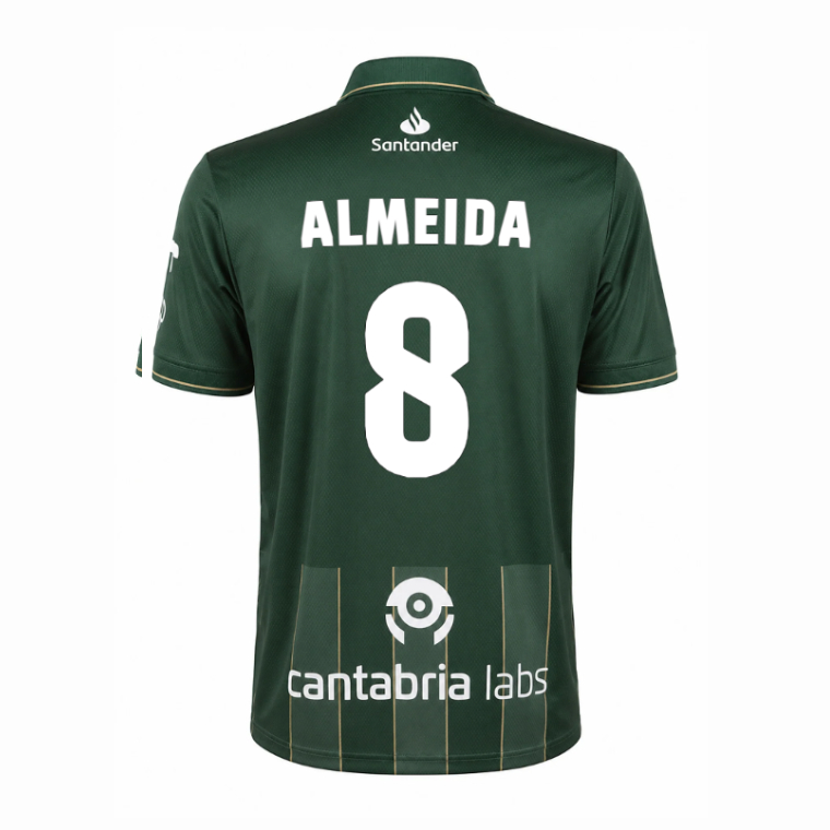 Real Racing Club Away ALMEIDA 8 Jersey 26-27
