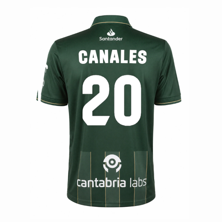 Real Racing Club Away CANALES 20 Jersey 26-27
