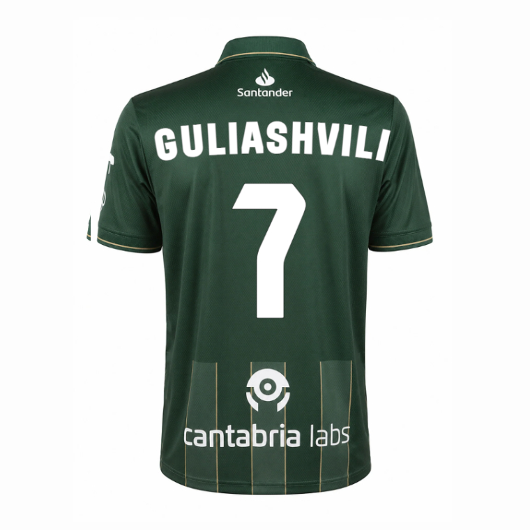Real Racing Club Away GULIASHVILI 7 Jersey 26-27