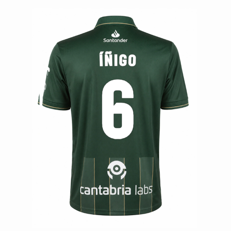 Real Racing Club Away ÍÑIGO 6 Jersey 26-27