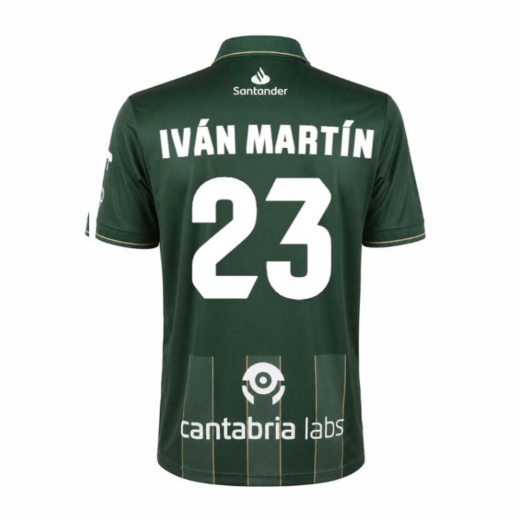 Real Racing Club Away IVÁN MARTÍN 23 Jersey 26-27