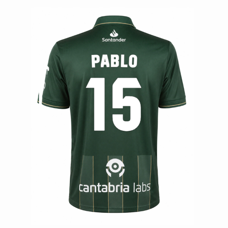 Real Racing Club Away PABLO 15 Jersey 26-27
