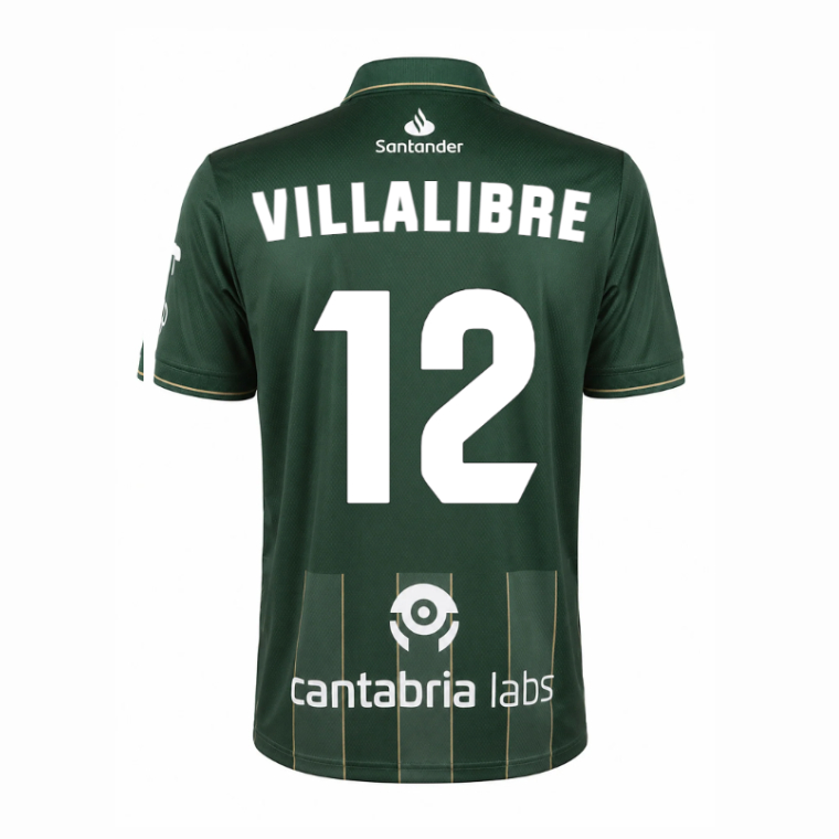 Real Racing Club Away VILLALIBRE 12 Jersey 26-27