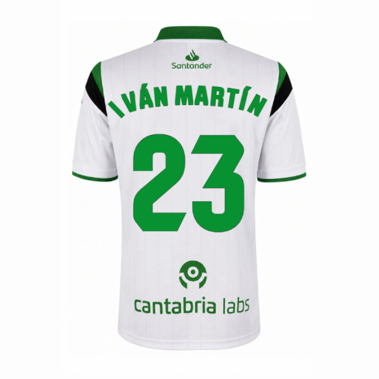 Real Racing Club Home IVÁN MARTÍN 23 Jersey 26-27