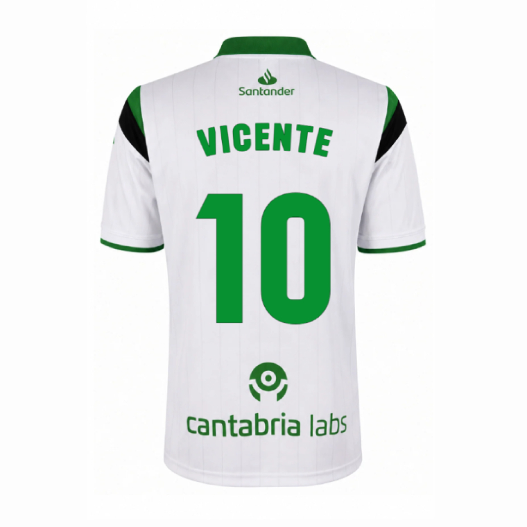 Real Racing Club Home VICENTE 10 Jersey 26-27