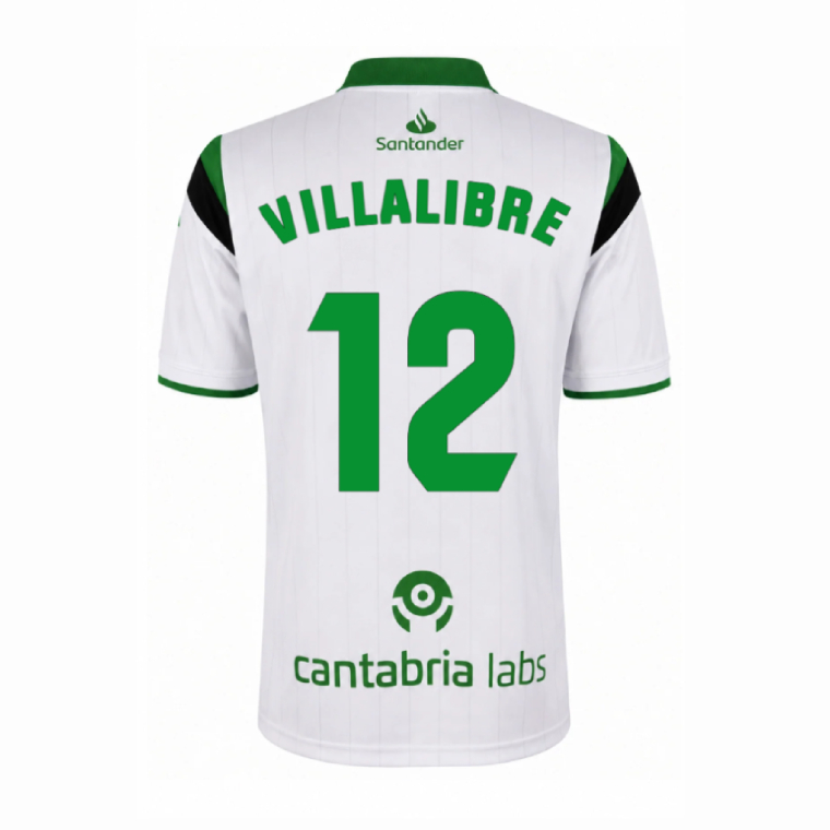 Real Racing Club Home VILLALIBRE 12 Jersey 26-27