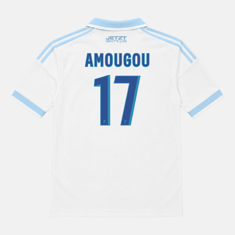 Strasbourg Away AMOUGOU 17 Jersey 26-27