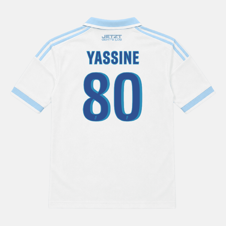 Strasbourg Away YASSINE 80 Jersey 26-27