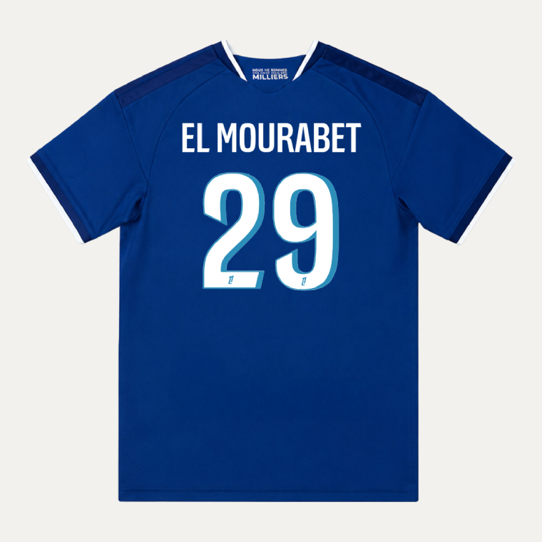 Strasbourg Home EL MOURABET 29 Jersey 26-27