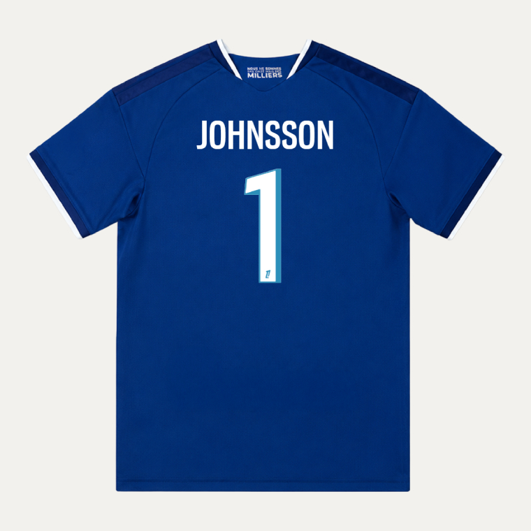 Strasbourg Home JOHNSSON 1 Jersey 26-27