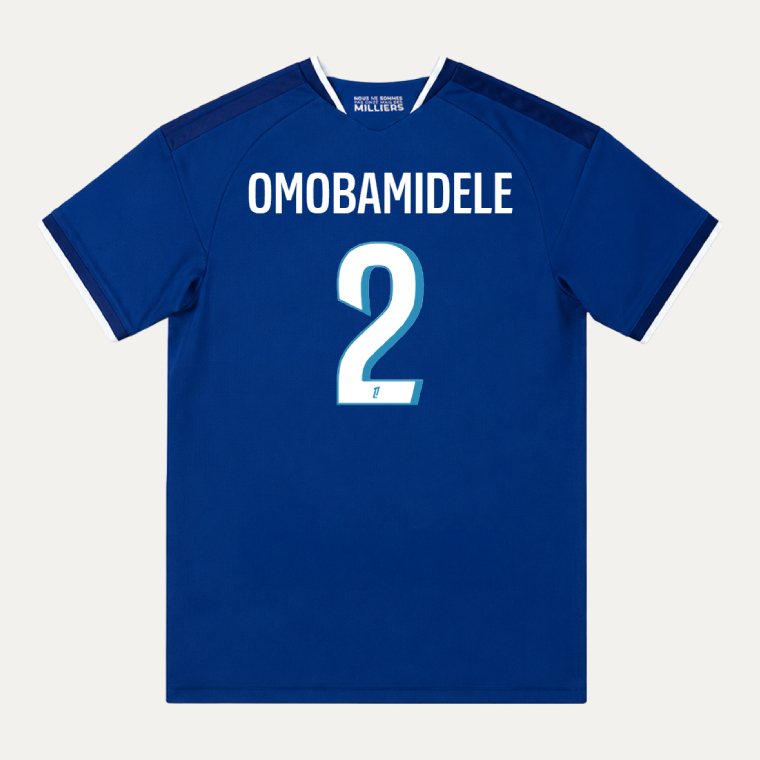 Strasbourg Home OMOBAMIDELE 2 Jersey 26-27