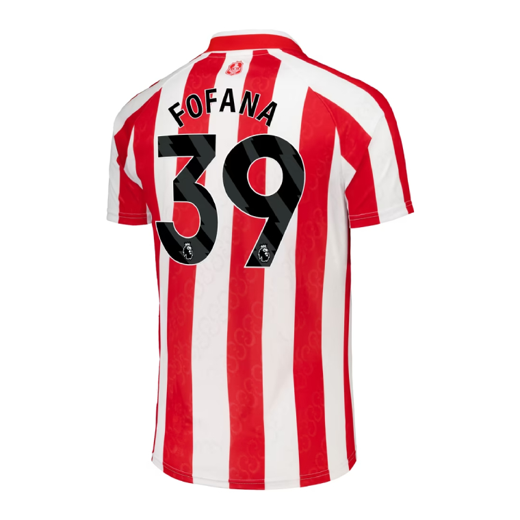 Sunderland Home FOFANA 39 Jersey 26-27