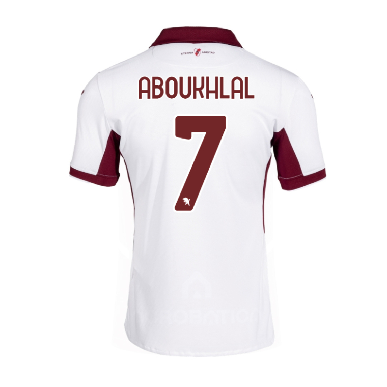 Torino FC Away ABOUKHLAL 7 Jersey 26-27