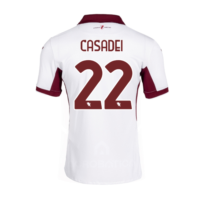 Torino FC Away CASADEI 22 Jersey 26-27
