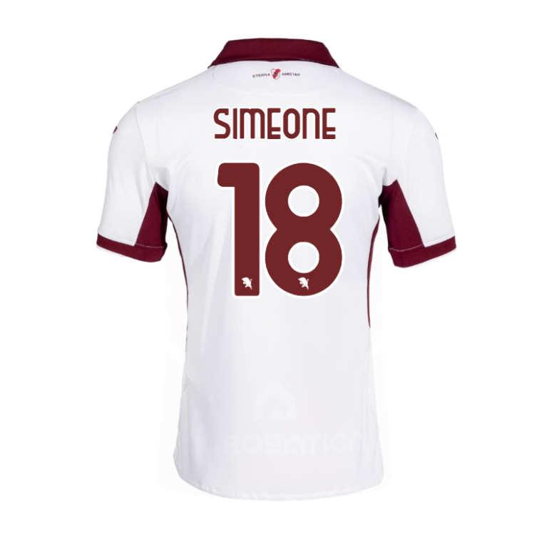 Torino FC Away SIMEONE 18 Jersey 26-27