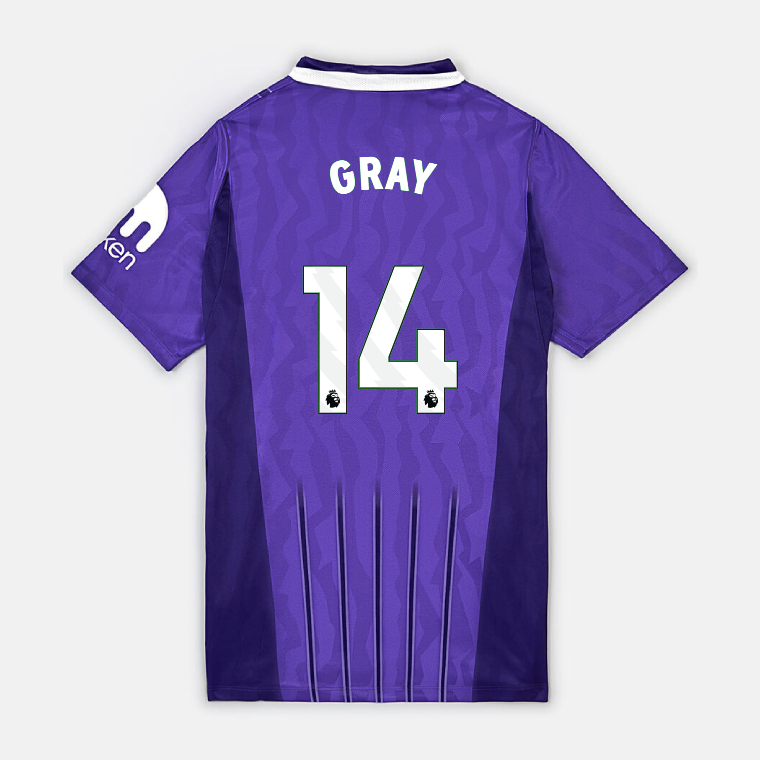 Tottenham Hotspur Third GRAY 14 Jersey 26-27