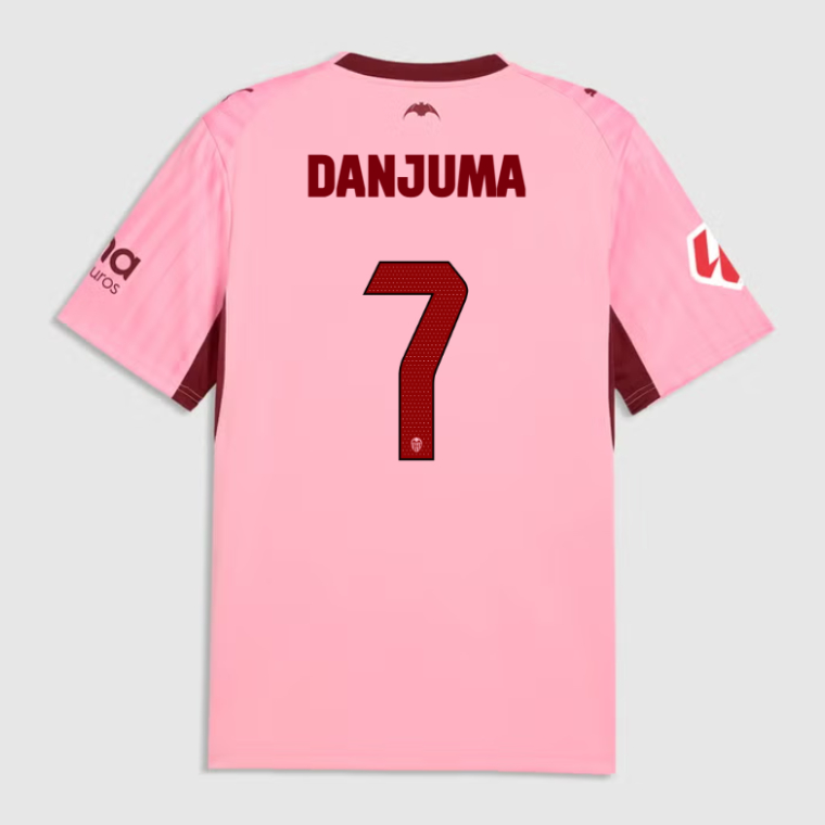 Valencia CF Third DANJUMA 7 Jersey 26-27