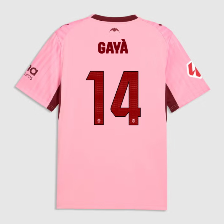 Valencia CF Third GAYÀ 14 Jersey 26-27