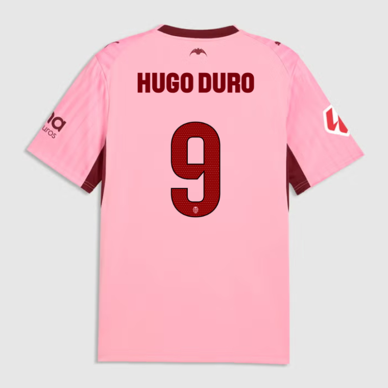 Valencia CF Third HUGO DURO 9 Jersey 26-27